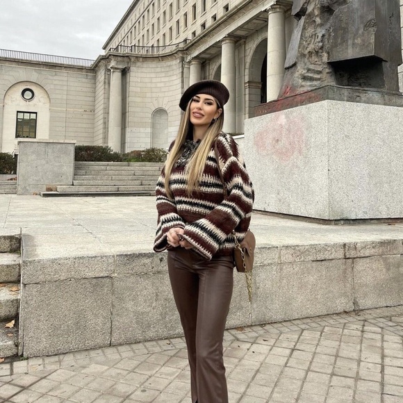 NWT ZARA WOOL ALPACA SWEATER LIMITED EDITION SIZE M 0021/126/104 - Picture 7 of 13